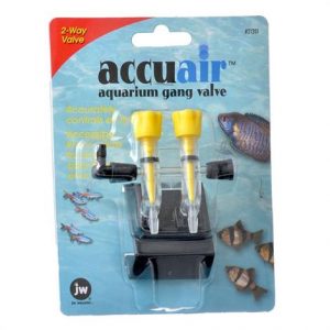 JW Fusion Accuair 2 Way Aquarium Gang Valve Health Products