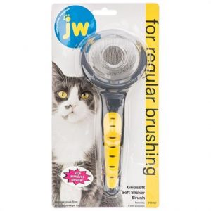 JW Gripsoft Cat Slicker Brush Health Products