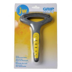 JW Gripsoft Double Row Undercoat Rake Health Products