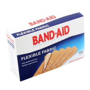 Johnson & Johnson Band-Aid Flexible Fabric Strip Adhesive Bandage Health Products