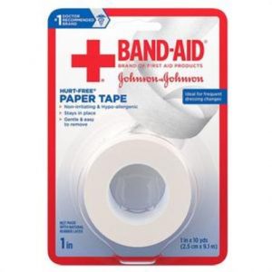 Johnson & Johnson Band-Aid Paper Tape Health Products