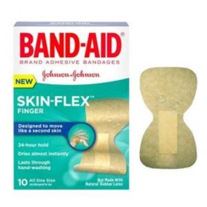 Johnson & Johnson Band-Aid Skin Flex Finger Tip Bandage Health Products