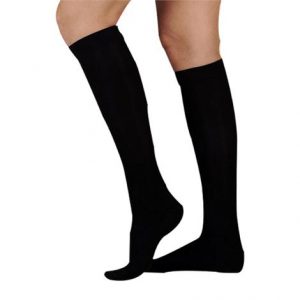 Juzo Basic Ribbed Closed Toe Knee-High 20-30mmHg Compression Socks Health Products