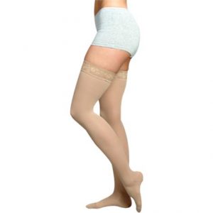 Juzo Dynamic Max Thigh High Regular 20-30 mmHg Compression Stockings With Silicone Border Health Products