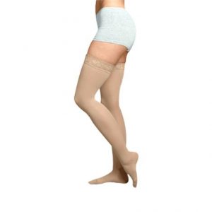 Juzo Soft Thigh High 30-40 mmHg Compression Stockings With Silicone Border Health Products