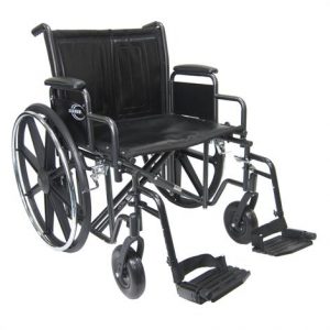 Karman Healthcare Extra Wide Heavy Duty Bariatric Wheelchair Health Products