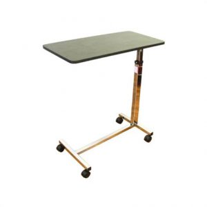 Karman Healthcare OT10 Overbed Table With Luxury Wood Finish Health Products