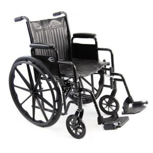 Karman Healthcare Standard Weight Manual Wheelchair Health Products