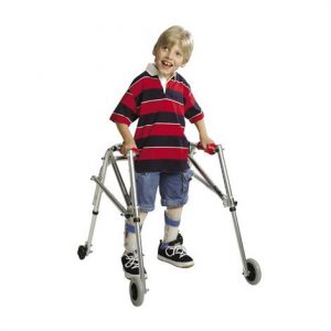 Kaye Posture Control Four Wheel Walker For Adolescent Health Products