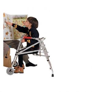 Kaye PostureRest Two Wheel Walker With Seat For Children Health Products