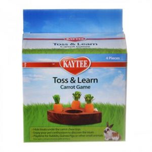 Kaytee Toss & Learn Carrot Game Health Products