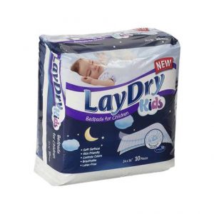 LayDry Absorbent Bed Pads For Kids Health Products