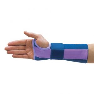 Liberty Blue And Lavender Elastic Wrist Orthosis Health Products