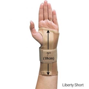 Liberty Elastic Short Wrist Orthosis Health Products