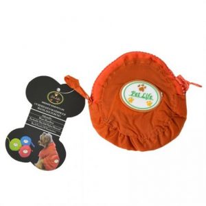 Life Ultimate Waterproof Thunder-Paw Zippered Orange Travel Dog Raincoat Health Products