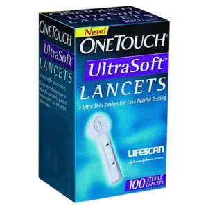 Lifescan One Touch UltraSoft Lancets Health Products