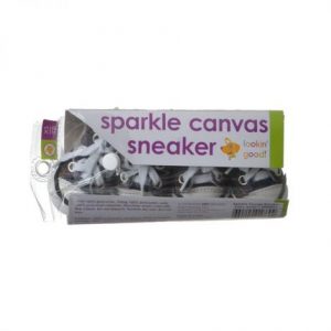 Lookin Good Sparkle Denim Canvas Dog Sneaker Health Products