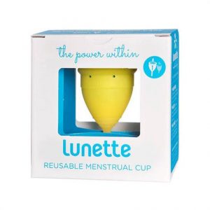 Lunette Lucia Yellow Menstrual Cup Health Products