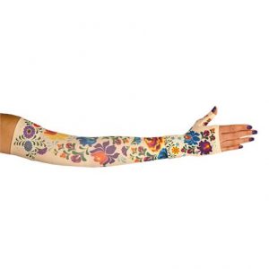 LympheDivas Flora Compression Arm Sleeve And Gauntlet Health Products