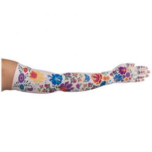 LympheDivas Flora Compression Arm Sleeve And Glove Health Products