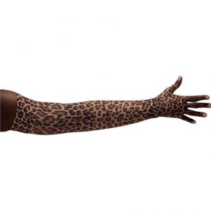 LympheDivas Leo Leopard Compression Arm Sleeve And Gauntlet Health Products