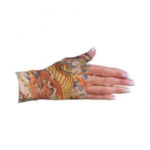 LympheDivas Lotus Dragon Tattoo Compression Gauntlet Health Products