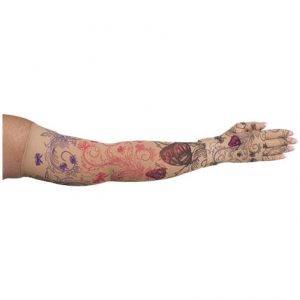 LympheDivas Mariposa Beige Compression Arm Sleeve And Glove Health Products