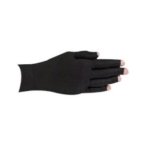 LympheDivas Onyx With Crystal Ribbon Compression Glove Health Products