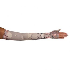 LympheDivas Plum Blossom Compression Arm Sleeve And Gauntlet Health Products