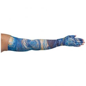 LympheDivas Starry Night Compression Arm Sleeve And Glove Health Products