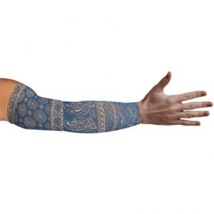 LympheDudes Blue Bandit Compression Arm Sleeve Health Products