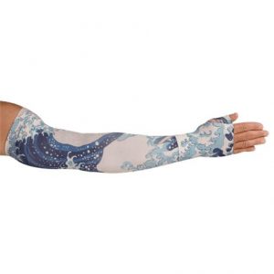 LympheDudes Great Wave Compression Arm Sleeve And Gauntlet Health Products