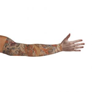 LympheDudes Lotus Dragon Tattoo Compression Arm Sleeve Health Products