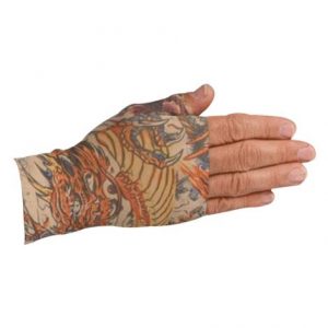 LympheDudes Lotus Dragon Tattoo Compression Gauntlet Health Products