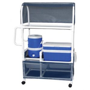 MJM International Hydration Ice Cart with Ergonomic Handles Health Products