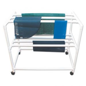 MJM International Mobile Drying Rack with Seven Drying Racks Health Products