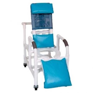 MJM International Pediatric Reclining Shower Chair with Elevated Leg Extension Health Products