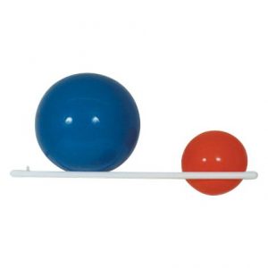 MJM International Wall Mount Therapy Ball Rack Health Products