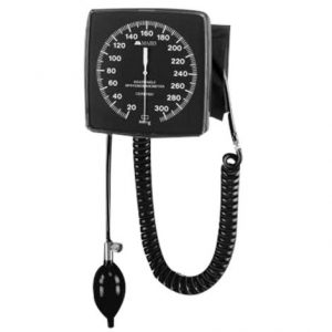 Mabis DMI Wall-Mounted Clock Aneroid Sphygmomanometer Health Products