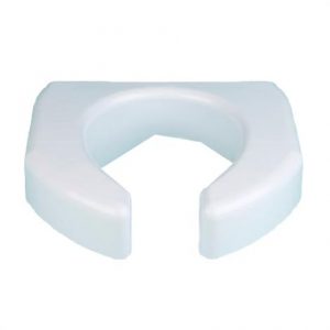 Maddak Basic Open Front Elevated Toilet Seat Health Products