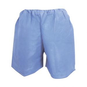 McKesson Blue SMS Adult Disposable Exam Shorts Health Products