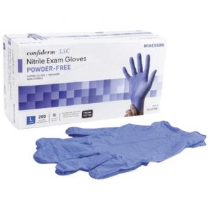 McKesson Confiderm 3.0 Nitrile Exam Gloves Health Products