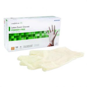 McKesson Confiderm CL Latex Exam Gloves Health Products