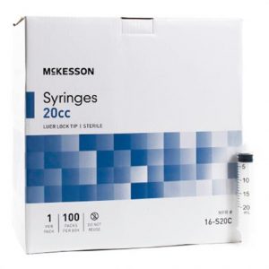 McKesson General Purpose Syringe With Luer Lock Tip Health Products