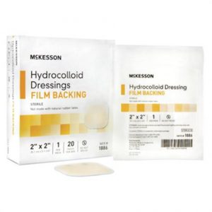 McKesson Hydrocolloid Dressing With Film Backing Health Products