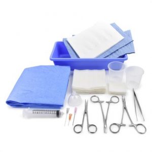 McKesson Medi-Pak Performance Plus Sterile Laceration Tray With Splash Guard Health Products