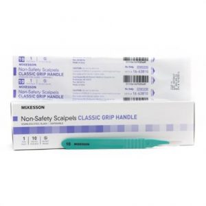 McKesson NonSafety Stainless Steel Scalpel Health Products