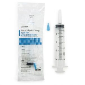 McKesson Pole Bag Catheter Tip Without Safety Irrigation Syringe Health Products