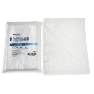 McKesson Polyethylene Zip Closure Bag Health Products