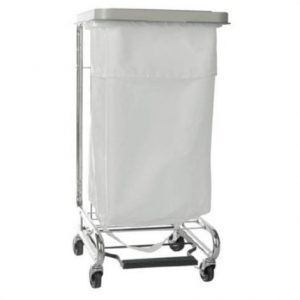 McKesson Soiled Linen Hamper Stand With Foot Pedal Health Products